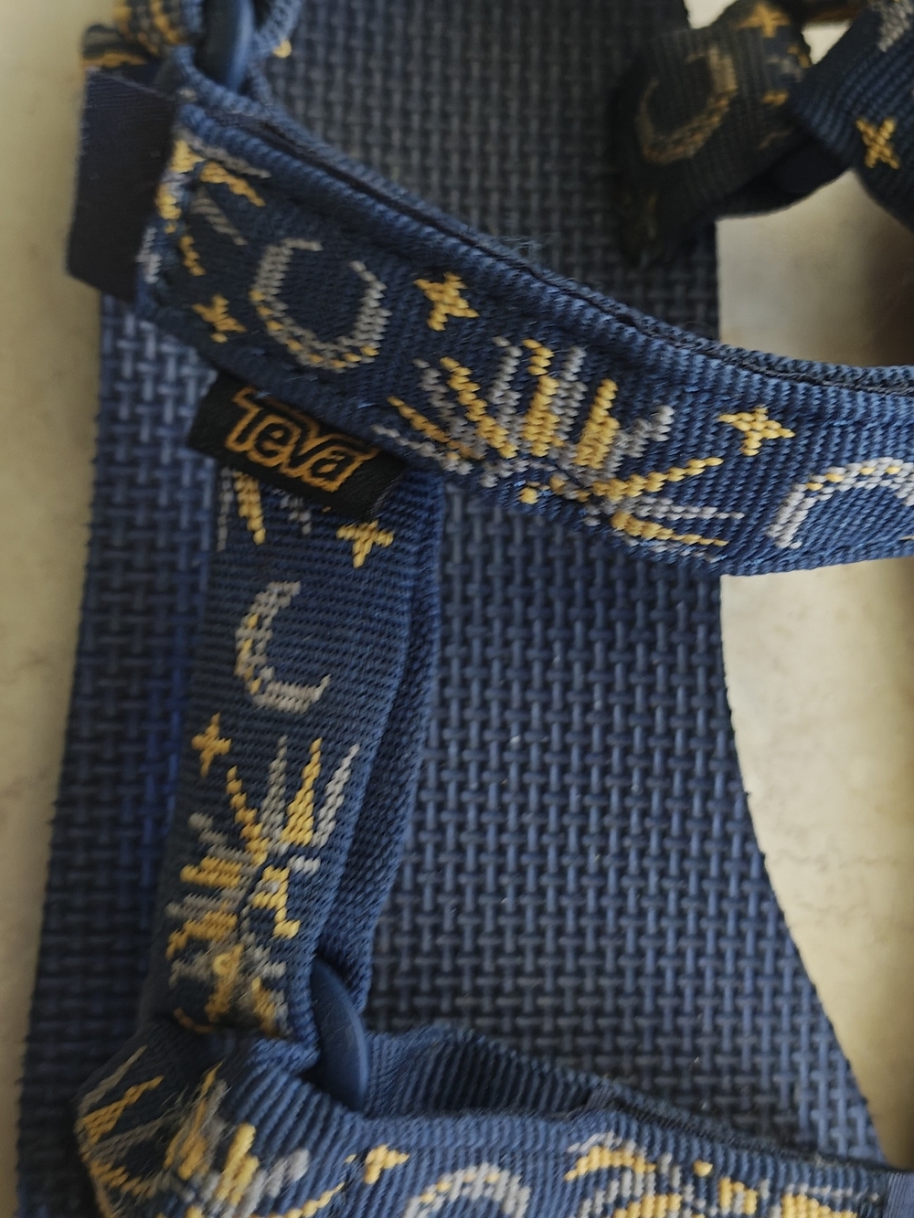Teva Women's Original Universal Sandal Navy Blue Celestial Size 6 - Picture 3 of 5